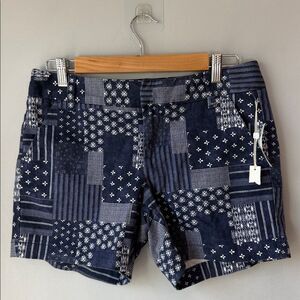 NWT Caslon Patchwork Shorts